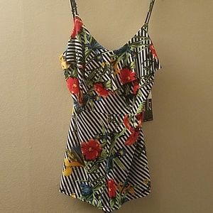 $4 SALE! Tropical Romper. New!